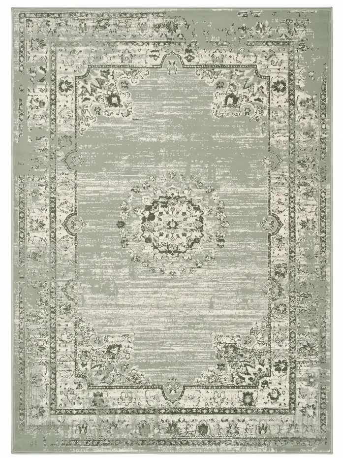 Vintage vloerkleed - Antico Mintgroen Vintage vloerkleed - Antico Mintgroen