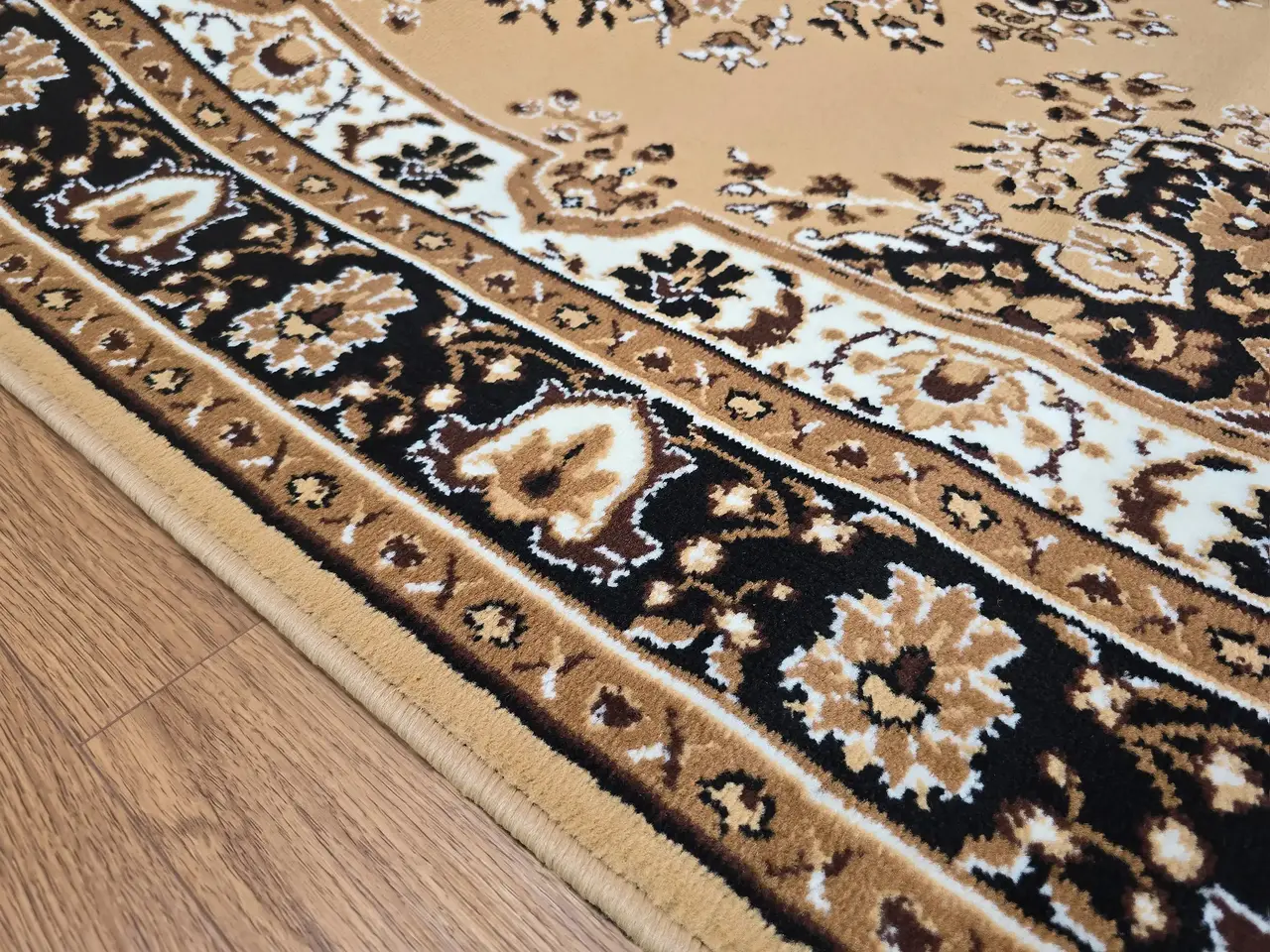 Klassiek vloerkleed - Tabriz Perzisch Beige Klassiek vloerkleed - Tabriz Perzisch Beige