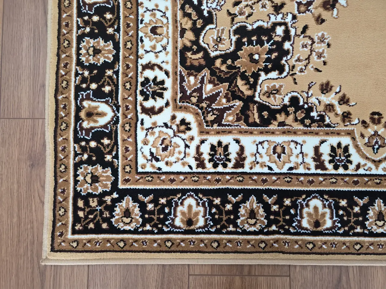 Klassiek vloerkleed - Tabriz Perzisch Beige Klassiek vloerkleed - Tabriz Perzisch Beige