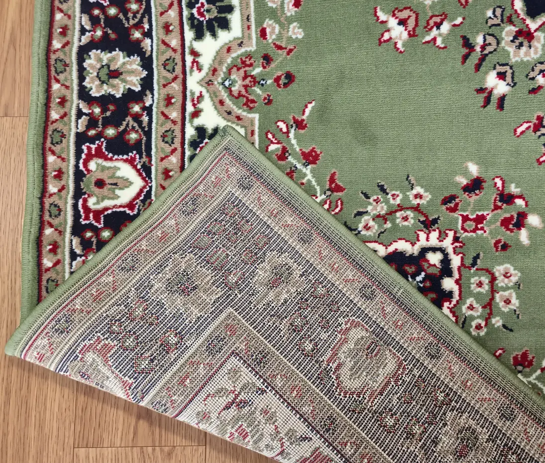 Klassiek vloerkleed - Tabriz Perzisch Groen Klassiek vloerkleed - Tabriz Perzisch Groen