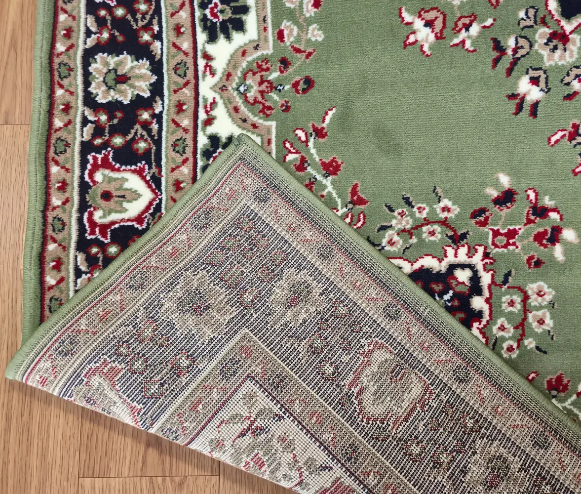 Klassiek vloerkleed - Tabriz Perzisch Groen Klassiek vloerkleed - Tabriz Perzisch Groen