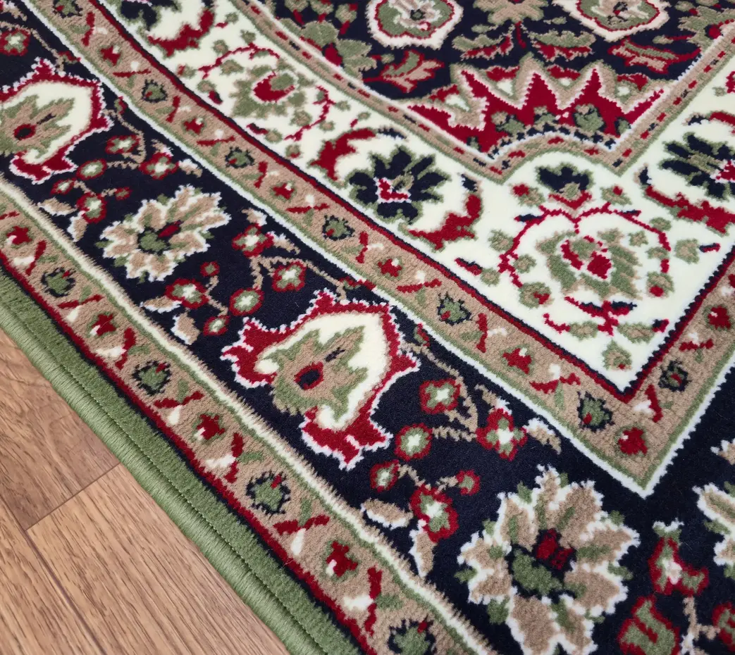 Klassiek vloerkleed - Tabriz Perzisch Groen Klassiek vloerkleed - Tabriz Perzisch Groen
