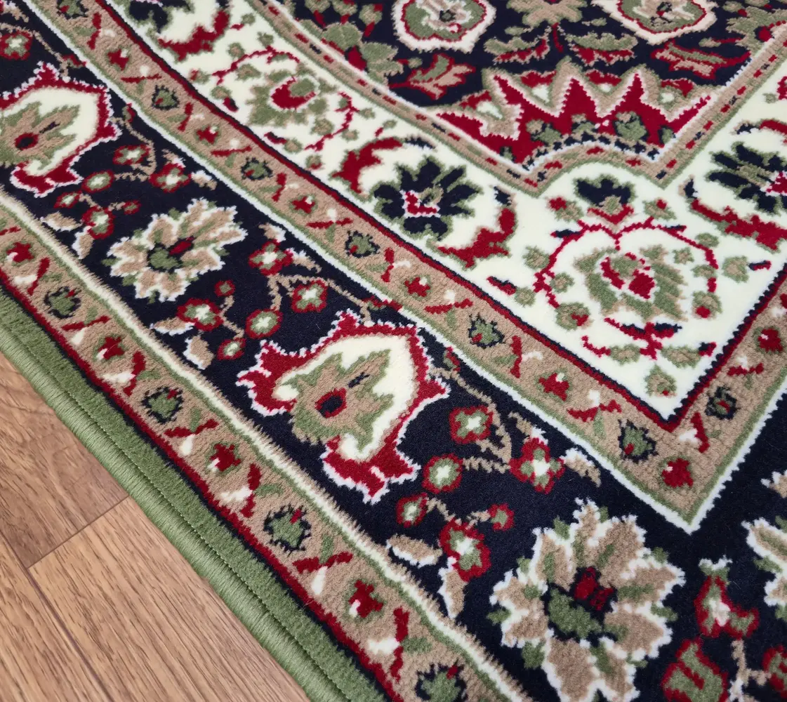 Klassiek vloerkleed - Tabriz Perzisch Groen Klassiek vloerkleed - Tabriz Perzisch Groen