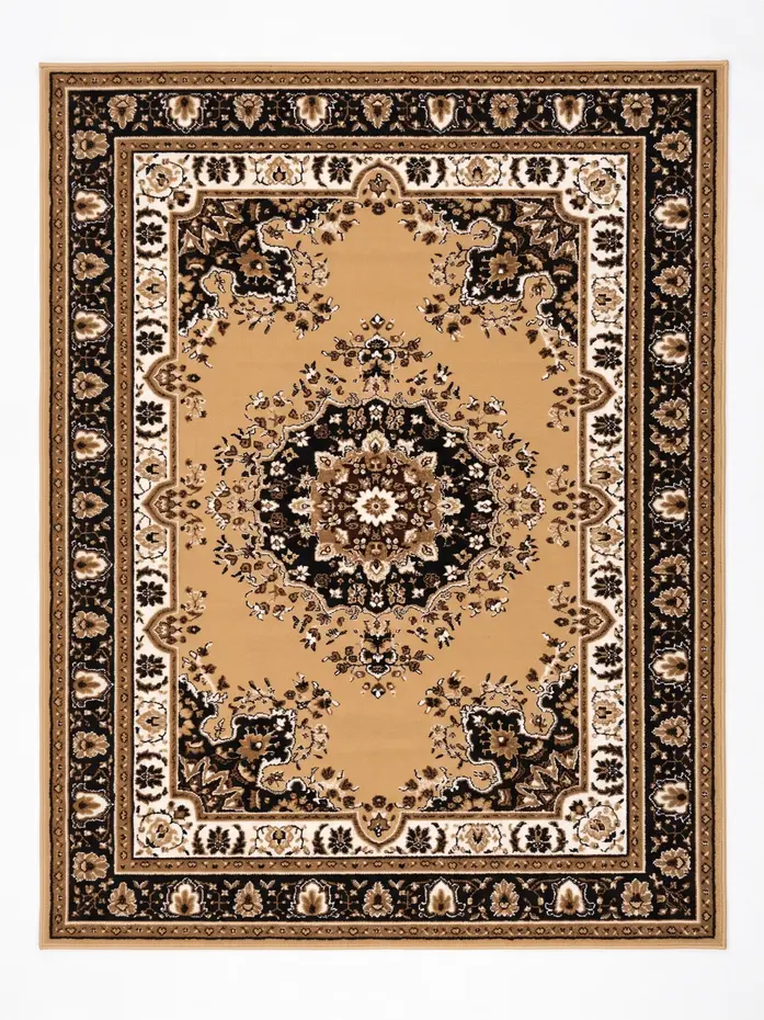 Klassiek vloerkleed - Tabriz Perzisch Beige Klassiek vloerkleed - Tabriz Perzisch Beige