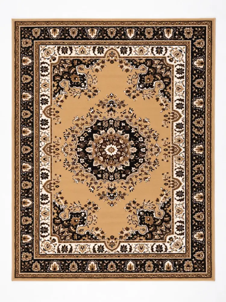 Klassiek vloerkleed - Tabriz Perzisch Beige Klassiek vloerkleed - Tabriz Perzisch Beige