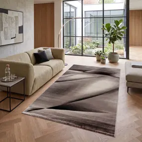 Torino Modern vloerkleed - bruin