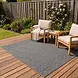 Tenedo Indoor & Outdoor Grijs vloerkleed - Geruit Tenedo Indoor & Outdoor Grijs vloerkleed - Geruit