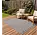Tenedo Indoor & Outdoor Grijs vloerkleed - Geruit