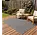 Tenedo Indoor & Outdoor Grijs vloerkleed - Geruit