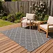Tenedo Indoor & Outdoor Grijs vloerkleed - Barok Design Tenedo Indoor & Outdoor Grijs vloerkleed - Barok Design