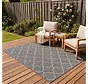 Tenedo Indoor & Outdoor Grijs vloerkleed - Barok Design