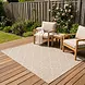 Tenedo Indoor & Outdoor Beige vloerkleed - Barok Design Tenedo Indoor & Outdoor Beige vloerkleed - Barok Design