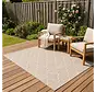 Tenedo Indoor & Outdoor Beige vloerkleed - Barok Design