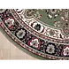Rond klassiek vloerkleed - Tabriz Perzisch Groen
