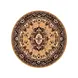 Rond klassiek vloerkleed - Tabriz Perzisch Beige Rond klassiek vloerkleed - Tabriz Perzisch Beige