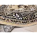 Rond klassiek vloerkleed - Tabriz Perzisch Beige Rond klassiek vloerkleed - Tabriz Perzisch Beige