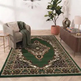 Klassiek vloerkleed - Skazar Groen Klassiek vloerkleed - Skazar Groen