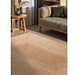 Jute vloerkleed - Juno Gestreept Naturel/Wit