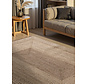 Jute vloerkleed - Juno Gestreept Taupe/Beige