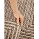 Jute vloerkleed - Juno Gestreept Taupe/Beige