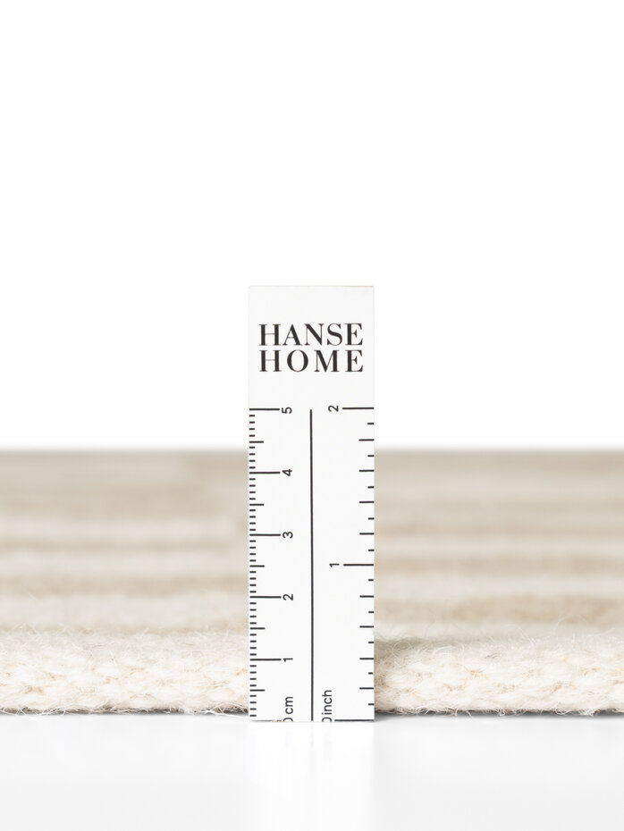 Wollen vloerkleed - Vika Beige/Wit Wollen vloerkleed - Vika Beige/Wit