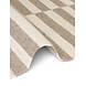 Wollen vloerkleed - Vika Taupe/Wit Wollen vloerkleed - Vika Taupe/Wit