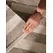 Wollen vloerkleed - Vika Taupe/Wit Wollen vloerkleed - Vika Taupe/Wit