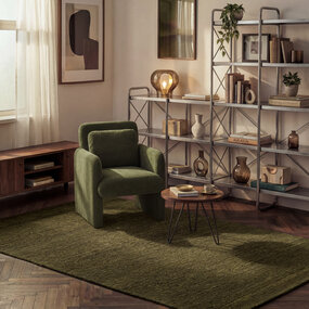 Ted Baker Wollen vloerkleed - Woolwich Groen Ted Baker Wollen vloerkleed - Woolwich Groen