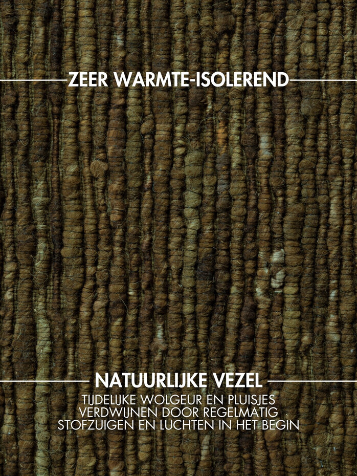 Wollen vloerkleed - Woolwich Groen