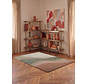 Abstract wollen vloerkleed - Chelsea Flood Creme/Kleurrijk