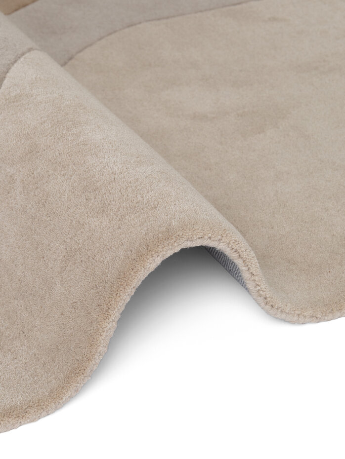 Abstract wollen vloerkleed - Chelsea Flood Creme/Kleurrijk Abstract wollen vloerkleed - Chelsea Flood Creme/Kleurrijk