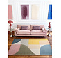 Geometrisch wollen vloerkleed - Westminster Curzon Creme/Kleurrijk