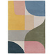 Geometrisch wollen vloerkleed - Westminster Curzon Creme/Kleurrijk Geometrisch wollen vloerkleed - Westminster Curzon Creme/Kleurrijk