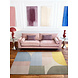 Geometrisch wollen vloerkleed - Westminster Piccadilly Creme/Kleurrijk Geometrisch wollen vloerkleed - Westminster Piccadilly Creme/Kleurrijk