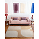 Geometrisch wollen vloerkleed - Westminster Windmill Creme/Beige