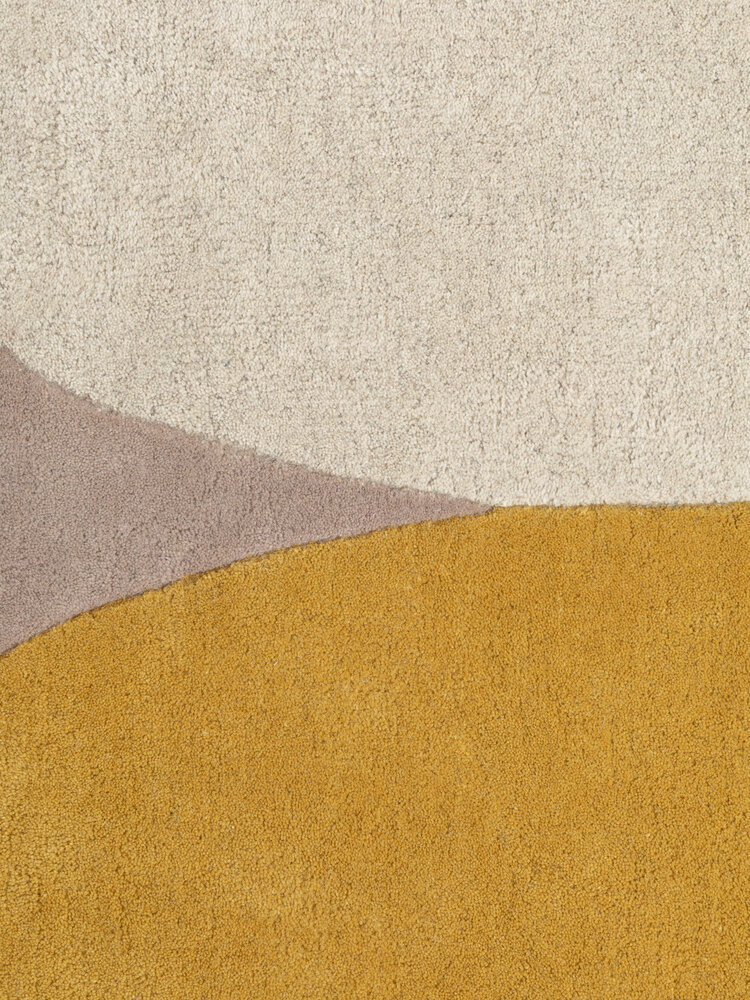 Geometrisch wollen vloerkleed - Westminster Cecil Beige/Kleurrijk Geometrisch wollen vloerkleed - Westminster Cecil Beige/Kleurrijk
