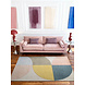 Geometrisch wollen vloerkleed - Westminster Savile Creme/Kleurrijk