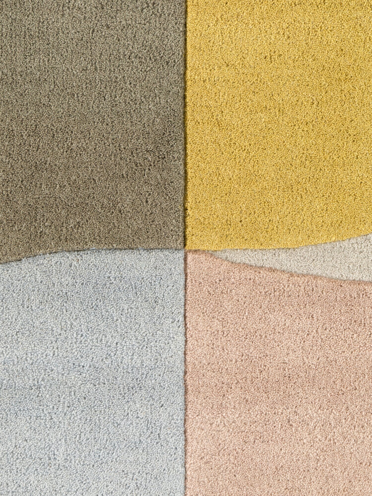 Geometrisch wollen vloerkleed - Westminster Savile Creme/Kleurrijk
