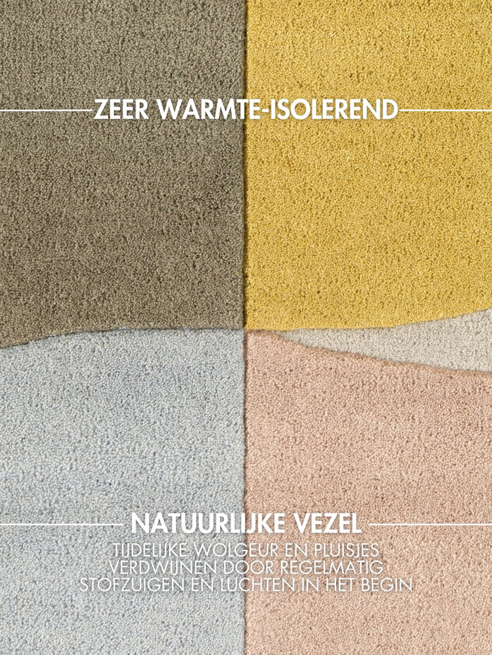 Geometrisch wollen vloerkleed - Westminster Savile Creme/Kleurrijk