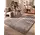 Japandi hoogpolig vloerkleed - Bohemian Arches Taupe
