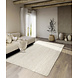 Jute vloerkleed - Rosalie Wit Jute vloerkleed - Rosalie Wit