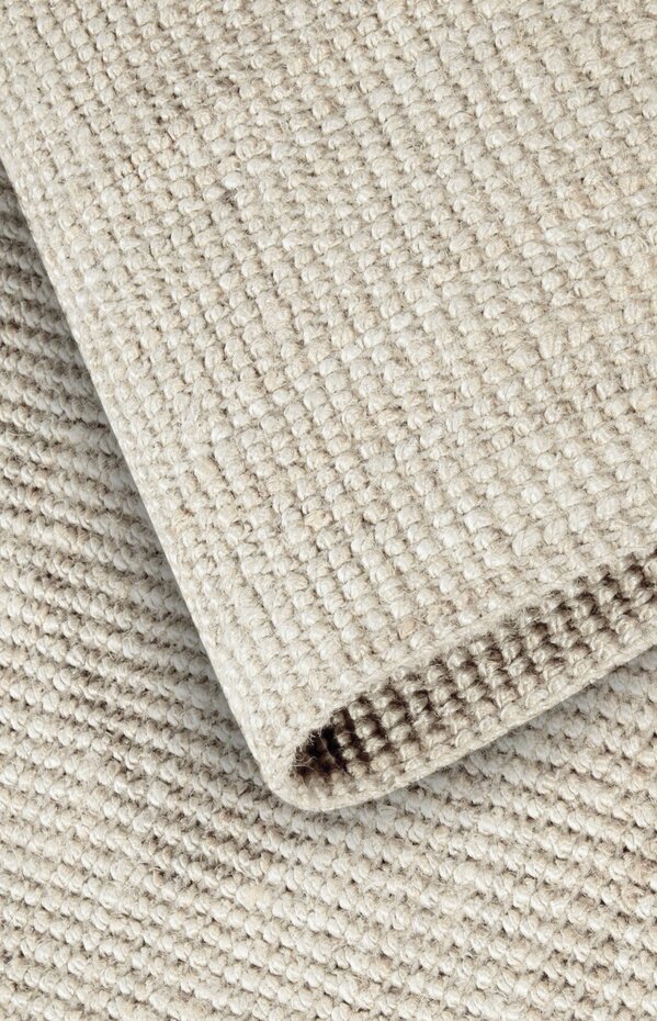 Jute vloerkleed - Rosalie Wit Jute vloerkleed - Rosalie Wit