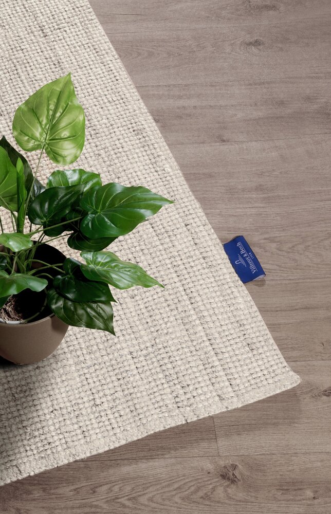 Jute vloerkleed - Rosalie Wit Jute vloerkleed - Rosalie Wit