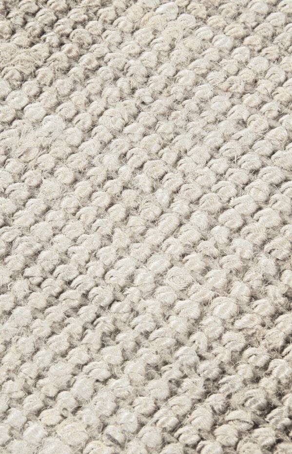 Jute vloerkleed - Rosalie Wit Jute vloerkleed - Rosalie Wit