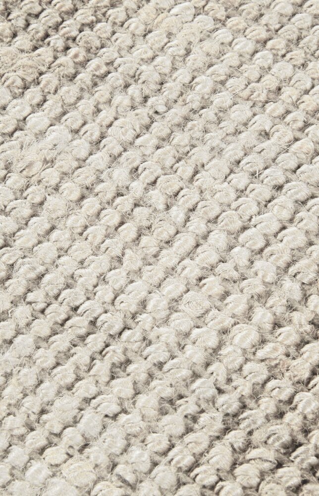 Jute vloerkleed - Rosalie Wit Jute vloerkleed - Rosalie Wit