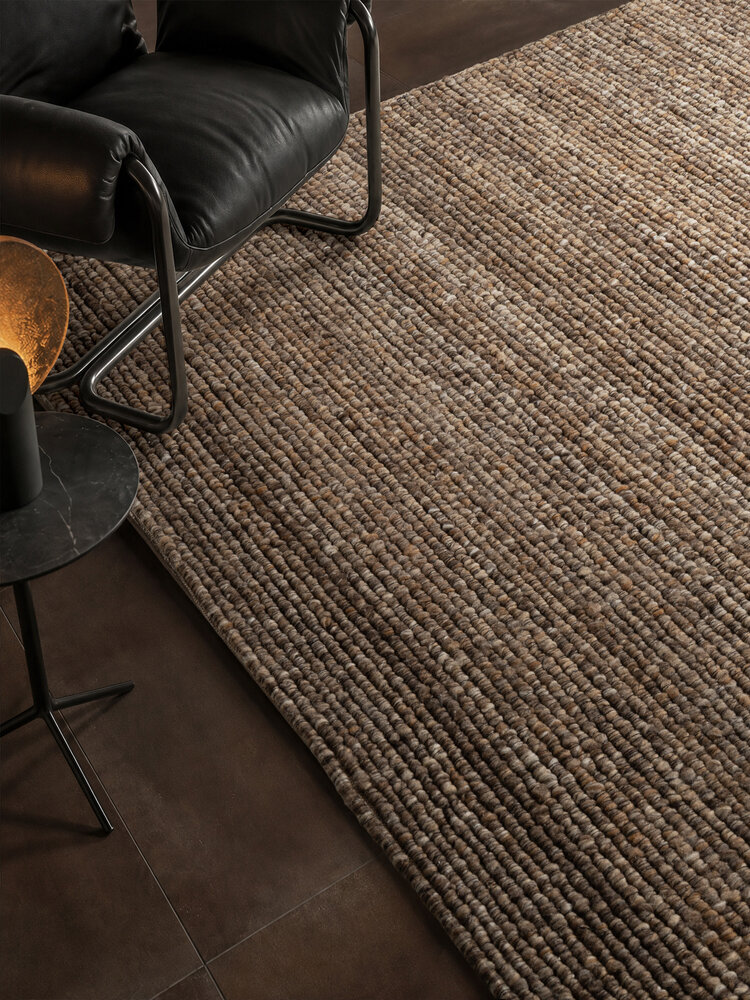 Laagpolig vloerkleed - Boucle Wilma Bruin Laagpolig vloerkleed - Boucle Wilma Bruin