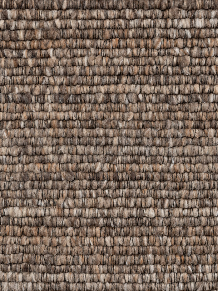 Laagpolig vloerkleed - Boucle Wilma Bruin Laagpolig vloerkleed - Boucle Wilma Bruin