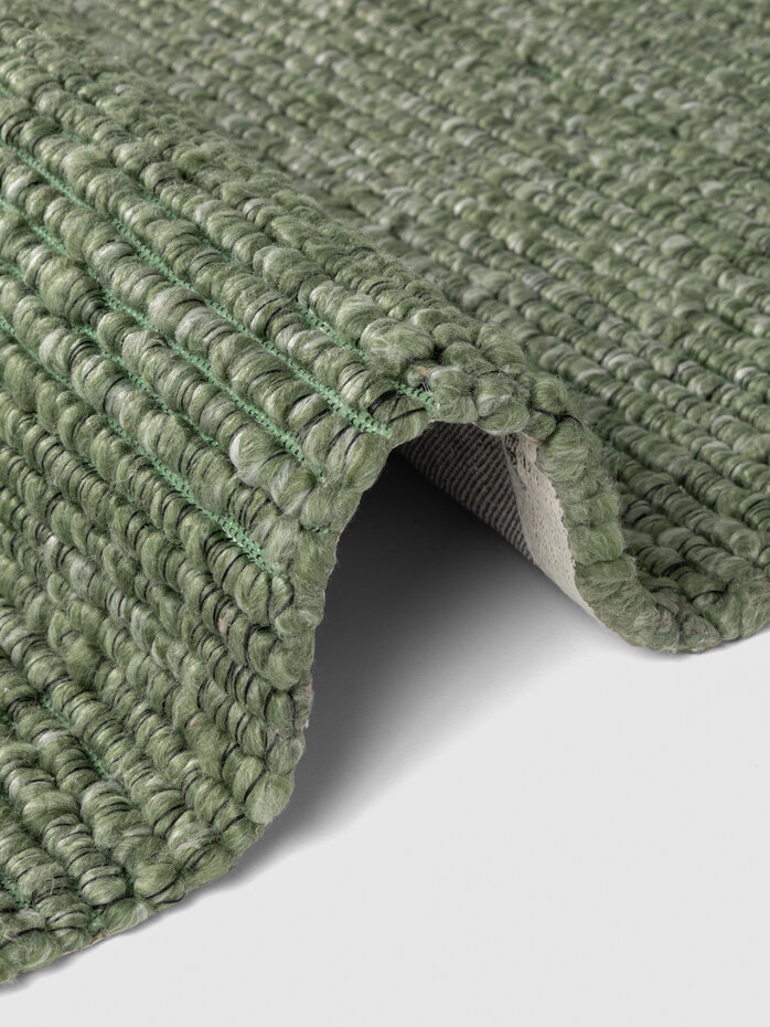 Laagpolig vloerkleed - Boucle Wilma Groen Laagpolig vloerkleed - Boucle Wilma Groen