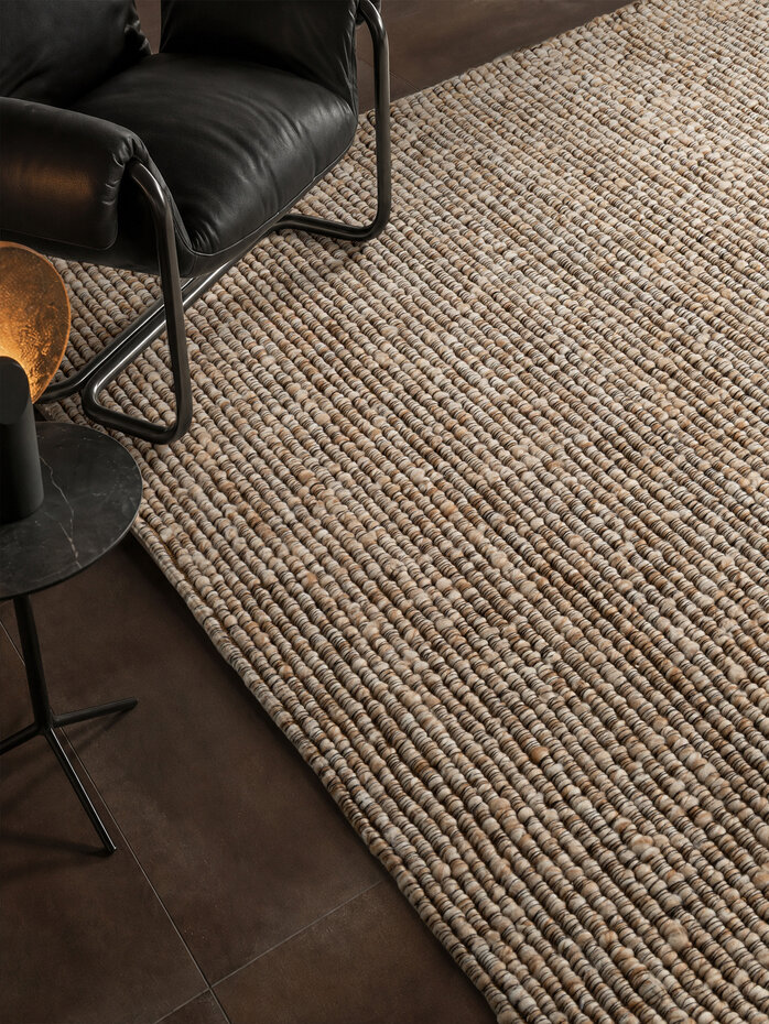 Laagpolig vloerkleed - Boucle Wilma Beige Laagpolig vloerkleed - Boucle Wilma Beige