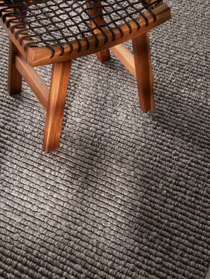 Laagpolig vloerkleed - Boucle Wilma Grijs Laagpolig vloerkleed - Boucle Wilma Grijs